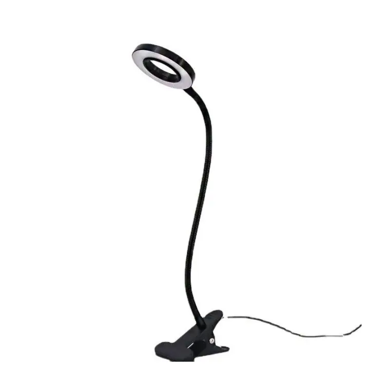 Lámpara De Lectura USB LED Con Protección Ocular Regulable 3 Niveles De Luz Caliente Y Fría Para Lectura Nocturna Moderno Estilo - 1