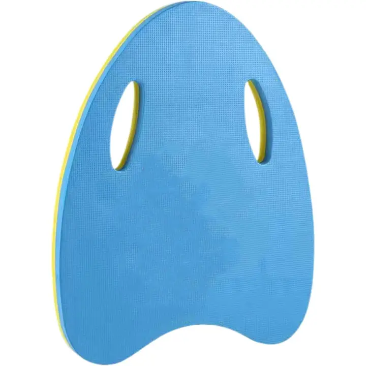 Tabla de natación, tabla de natación de espuma, tabla de natación para niños y adultos, tabla de flotabilidad EVA en forma de U, tabla de natación unisex con asas para principiantes de natación - 1