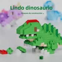 Bloques De Construcción Micro-Partículas DIY Juguete Creativo De Tiempo Libre Dinosaurio Pequeño Ornaments Animal Bloques De Construcción Unisex - details 6