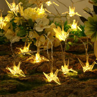 Luces De Hilo De Mil Papel Con Animal Para Decoración De Habitación Navidad Y Fiesta 6M 40LED Luces Decorativas Para Jardín Patio Hogar - details 1