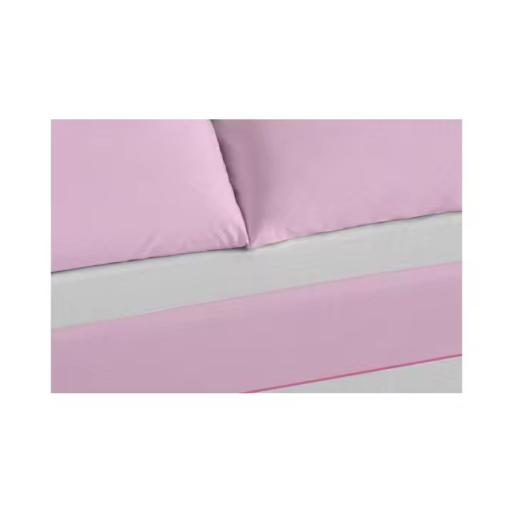 Burrito Blanco Juego Sábanas 50% Algodón Modelo 238 Cama 150. - 1