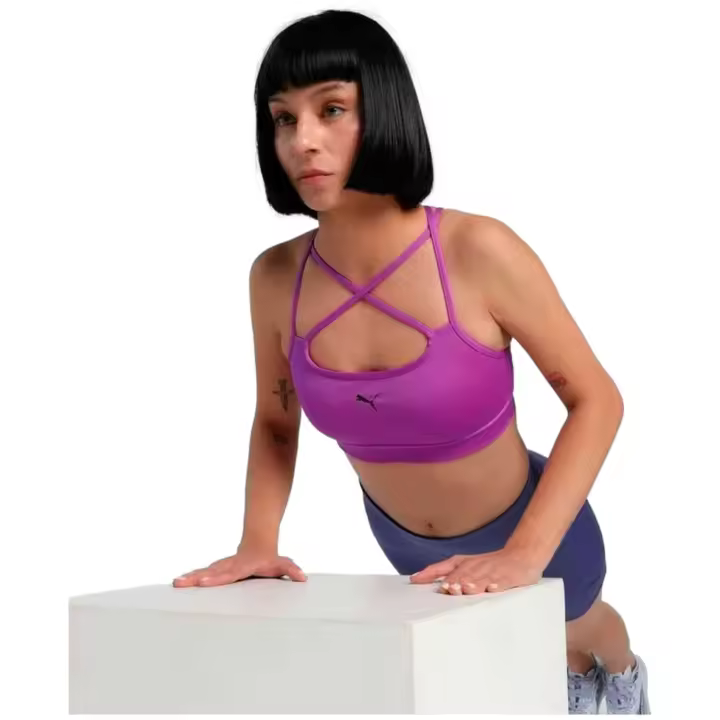 Sujetadores marca Puma modelo 526224-89 para mujer en color lila - 1