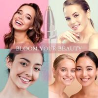 Afeitadora Portátil Para Mujer Starry Sky 2-en-1 Recargable Painless Automática Eliminación De Vello Facial Para Cejas Y Bikini - details 4