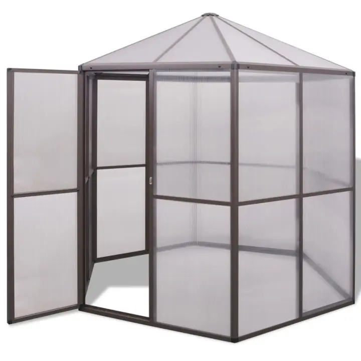 Invernadero Aluminio 240x211x232 cm - 1