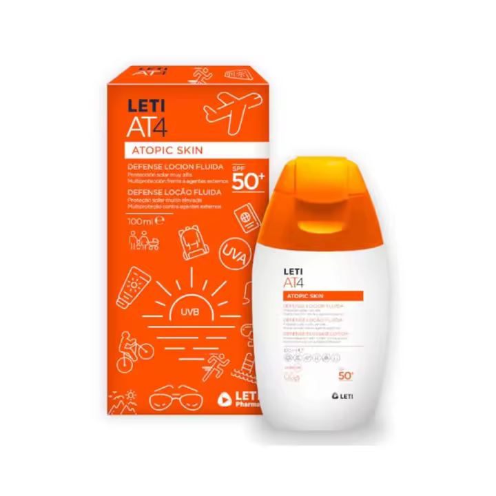 Letiat4 Defense Loción Fluida Spf 50+ 1 Envase 100 ml - 1