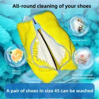 Bolsa De Lavar Zapatos 1-6PCS Para Máquina De Lavar Ropa Fibra Suave Fácil Eliminación De Suciedad Anti-Deformación Organizador De Hogar - details 1