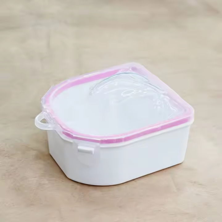 Bol De Remoción De Esmalte Para Uñas Herramienta De Tratamiento De Salud Duradera Para Cuidado De Uñas Con Bolitas De Espuma - 1