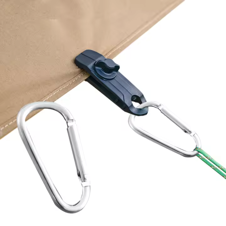 10 UNID Clip De Toldo Fuerte Con Agarce Para Carpa Accesorios De Camping Exterior Cuerda De Bungee Para Pool Y Automóvil - 1
