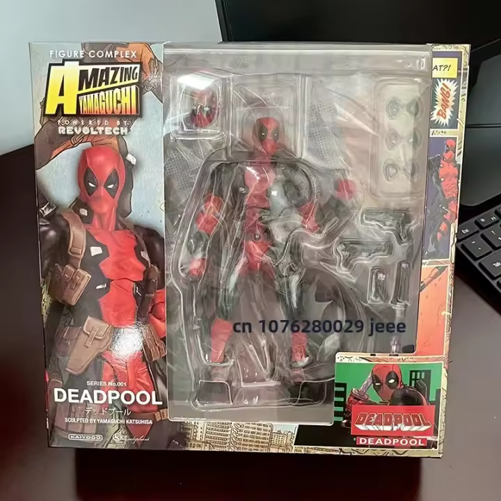 Figura De Acción Deadpool Ultimate X-Men Yamaguchi Revoltech Neca Super Héroe Coleccionable Modelo Muñeco Regalo Para Fans - 1