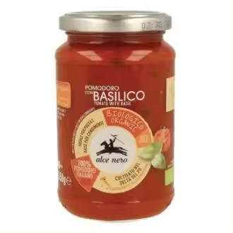 SALSA DE TOMATE con Albahaca 350 gr BIO - 1