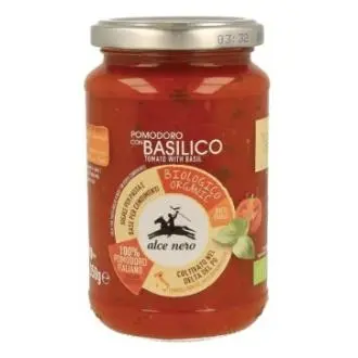 SALSA DE TOMATE con Albahaca 350 gr BIO - 1