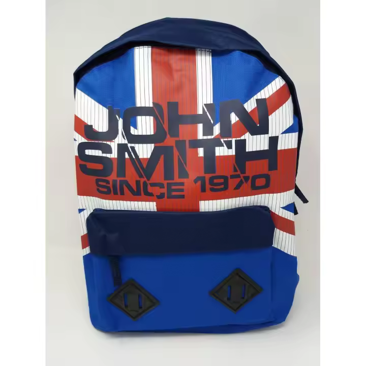 Mochila Casual John Smith 1970 Azul Marino | Medidas 46X32X15 - 1