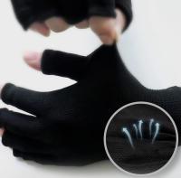 Guantes De Uñas Anti-Black Para Tienda De Uñas UV Protección Especial Con Luz De Cocción Cortos Y Negros Herramientas De Manicura - details 8