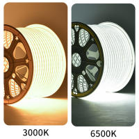 Tiras LED COB De 220V Alta Brillo IP65 Impermeable Adhesivo Rígida Para Iluminación De Habitaciones Jardín Exterior - details 2