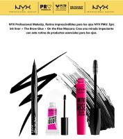 NYX Professional MakeUp | Rutina imprescindibles para los ojos: Epic ink liner + The Brow Glue + On the Rise Mascara: Crea una mirada impactante con esta rutina de productos esenciales para los ojos. - details 0