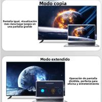 Convertidor De Video VGA a HDMI Con Audio Adaptador Compatible 1080P Para Notebook Xbox360 DVD PC HD TV Proyector - details 3