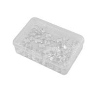50PCS Tablero De Mostrador De Uñas De Vidrio Transparente Para Diseños De Esmalte De Gel Y Tones De Uñas Herramientas De Manicura - details 6