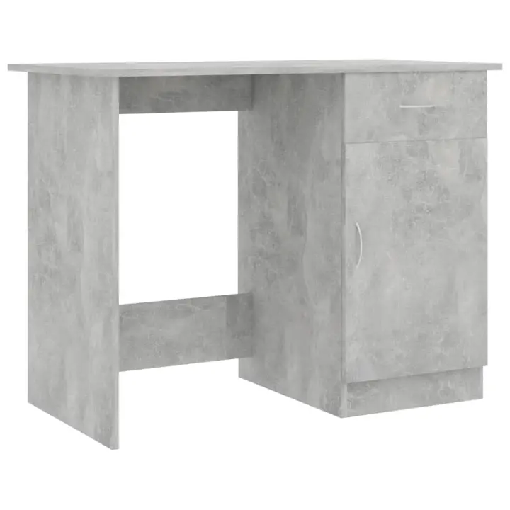 VidaXL Escritorio Edra con cajón + armario 76x100x50 cm - 1