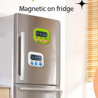 Temporizador De Cocina Digital Para 99 Minutos Con Alarma De Conteo Regresivo Magnético Herramienta De Tiempo Amigable Con Soporte Para Reloj De Cocina - details 4
