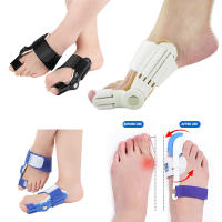 Corrector De Bollo Hallux Valgus Protector De Dedos Ajustable Ortopédico Separador De Dedos Grande Del Pie Fijador De Pies - details 0