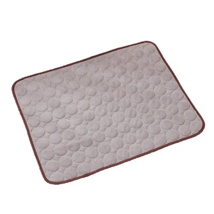 Alfombrilla Refrescante para Mascotas, Manta Refrigerante Perro, Cama Frio Animales Colchon Mascotas para Verano, Disponible en rosa o azul con M / L / XL - 1