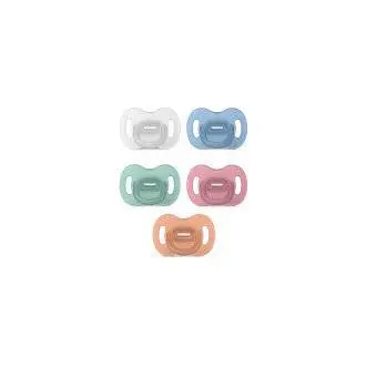 Suavinex Chupete Todosilicona Tetina Fisiológica Sx Pro 6-18, 1 Unidad - 1