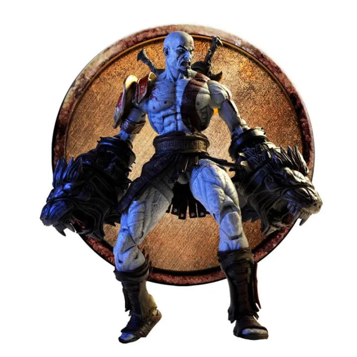 Figura De Acción NECA God of War 3 Kratos Con Hojas Exiliadas Y Cestus Nemea Juguete Coleccionable PVC Para Jugadores Adultos - 1