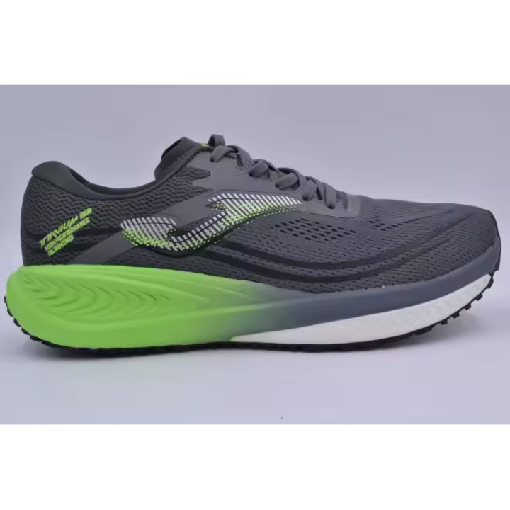 JOMA ZAPATILLAS RUNNING TITANIUM 2412 GRIS CON VERDE - 1