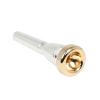 Meg Trumpet Mouthpiece Set No.7 Para Principiantes Y Profesionales Compatible Con Bach Tamaño 2C 3C 2B 3B Accesorios Musicales De Latón Dorado Y Plateado - details 6