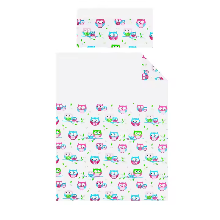 Vizaro - Funda Nórdica y Funda Almohada Cama Infantil 90x200cm / 80x190cm - 100% Algodón - Med. 150x200cm - Hecho UE, OekoTex - 1