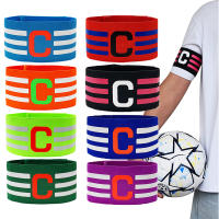 Pulsera De Capitán De Fútbol Con Diseño De Split De Colores Para Equipo Y Grupo Material De Poliéster Sin Inflado - details 0