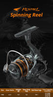 Carrete De Pesca KastKing Kestrel Spin Finesse Sistema 131g Peso 6.2:1 Ratio De Engranajes 10BB+1RB 4.5KG Arrastre Máximo Carrete De Pesca - details 0