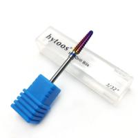 HYTOOS Bit De Taladro Para Uñas De Carburo Tungsteno Cono Para Limpieza De Cutícula Accesorio De Manicura Herramienta De Pulido Rotatorio - details 3
