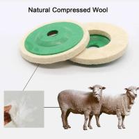 10/5PCS Disco De Lijado De Terciopelo De Lana Para Pulir Metal Y Vidrio Herramienta De Reparación De Polvo De 100mm Para Amoladora De Ángulo - details 1