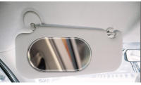 Espejo De Maquillaje Rectangular Para Interior Del Coche 15x8cm Accesorios De Auto Espejo De Espejo Solar Grande Para Visera Del Coche - details 1