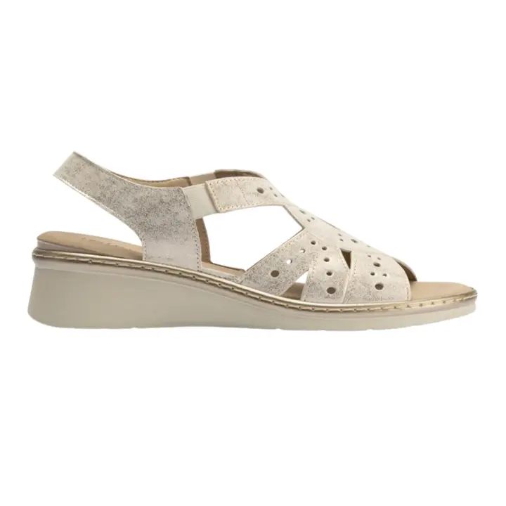 Shoes Sandalias Mujer marca Pitillos modelo 10313 para mujer en color oro - 1