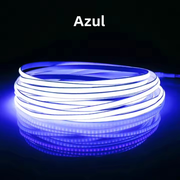 Barra De Luz LED COB Flexible Dimmable Para Decoración De Bicicletas Y Autos 12V Tira De Luz De Cinta Adhesiva Para Armarios Y Signos Publicitarios - 1