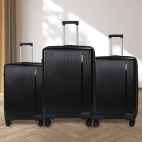 S7 STAR（consigue un regalo gratis）Juego 3pcs Maleta PP de Viaje 20/24/28 pulgadas, Cabina Rígida Extensible de Moda, Set 3 Equipaje Resistente con Mango Ajustable, Cabina Trolley Color Puro con 4 Ruedas Giratorias Multidireccionales 360° - details 6