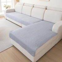 Funda De Sofá Quilteada 2Pcs Para Sala De Estar Protector De Muebles L-Shape Secciónal Cubiertas De Cojines Para Mascotas - details 5