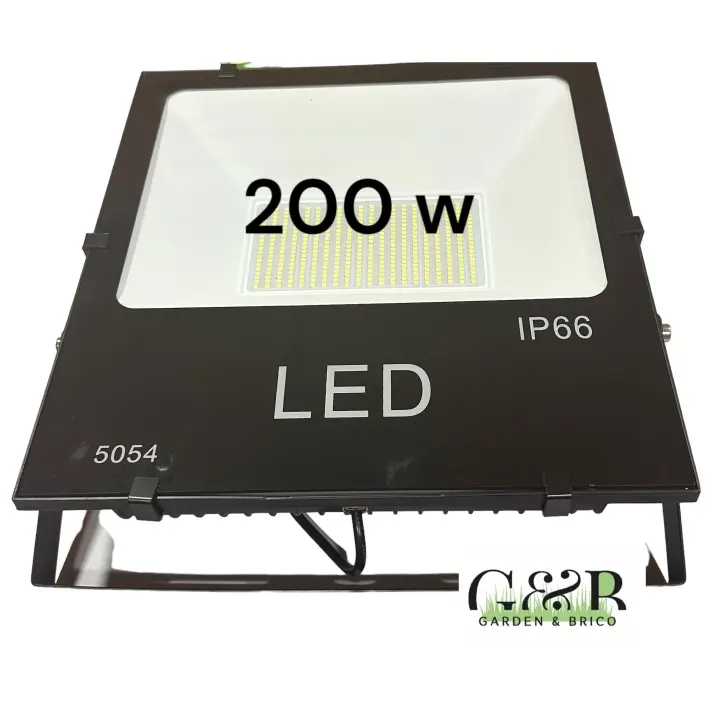 FOCO PROYECTOR LED SMD3030 IP65 200W NEGRO - 1