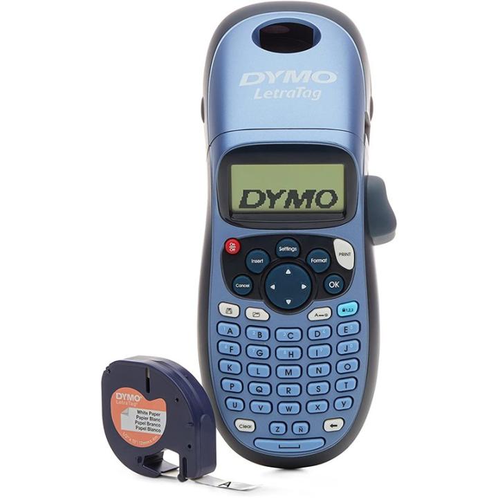 Etiquetadora DYMO® LetraTag® 100H azul - teclado ABC