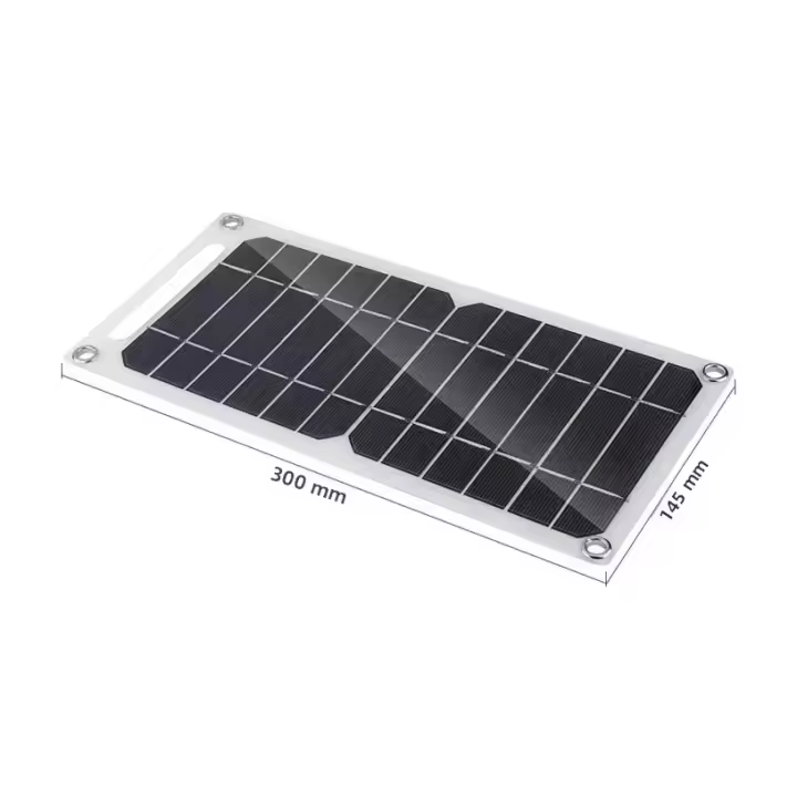 Panel Solar Plegable De 100W Para Recarga USB Portátil De 12V Panel De Energía Móvil Para Exteriores Y Viajes Carga De Teléfono Móvil 5V 100W - 1