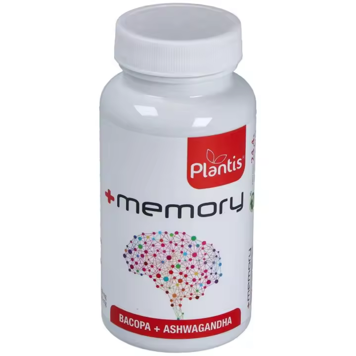+Memory Bacopa + Ashwagandha 45 Caps - 1