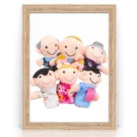 10Pcs Muñeco De Peluche Para Bebés Juguetes Educativos De Familia De Animales Dibujos Animados Muñeco De Teatro Para Niños Y Niñas De 3 a 12 Años - details 3