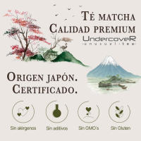 Té Matcha Chai origen 100% Japón UNDERCOVER . Té Matcha Japonés, provincia Kagoshima Premium en Polvo – Original de Japón. - details 2