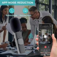 Mini Micrófono Lavalier Inalámbrico Para iPhone Y Android Grabación De Audio Y Video Portátil Para Transmisiones En Vivo Juego Micrófono Para Teléfono - details 2
