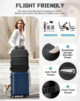Mochila versátil y moderna para transportar tu portátil en el día a día, en viajes de negocios o en la oficina, con múltiples compartimentos para un amplio almacenamiento, Mochila viaje cabina avion 40x20x25-Cecodadi - details 9