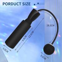 Cuerda De Saltar Sin Cordón Pesada 1pc Con Bola Grande Para Fitness Adecuada Para Deportes Domésticos Y Quemar Grasa - details 3