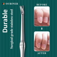 Herramienta De Manicura De Alta Calidad Para Eliminar Cutículas Y Quitar Piel Muerta Pusher De Acero Inoxidable Grado Cirúrgico Limpiador Y Afilador De Uñas - details 0