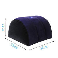 Cojín Inflable Semi-Círculo Soporte Corporal Para Juegos Y Viajes Uso En Posición De Amor Para Hombres Y Mujeres Material De Poliéster 100% - details 0